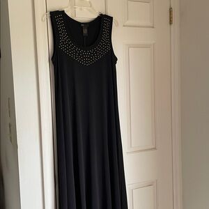Elegant Black Sleeveless Dress